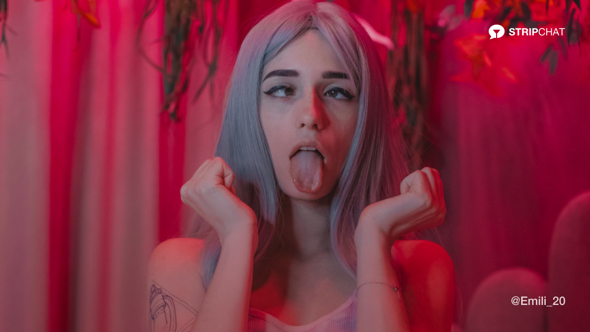 A fetish for ahegao face